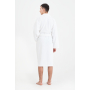 Халат махровый unisex Lotus Home - Basic Line white XL