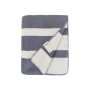 Плед Lotus Home - Infinity Stripe сірий 200*220