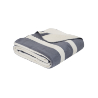 Плед Lotus Home - Infinity Stripe серый 200*220