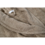 Халат махровый unisex Lotus Home - Basic New Line бежевый XL