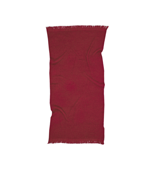 Полотенце Lotus Home - Rius red красный 90*170