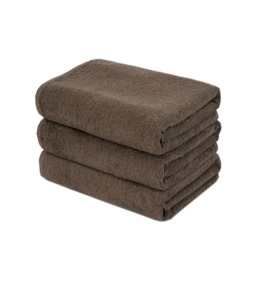 Полотенце Lotus Home - Hotel Basic коричневый 50*90 (16/1) 450 г/м²