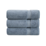 Рушник махровий Lotus Home - Grand soft twist denim денім 90*150