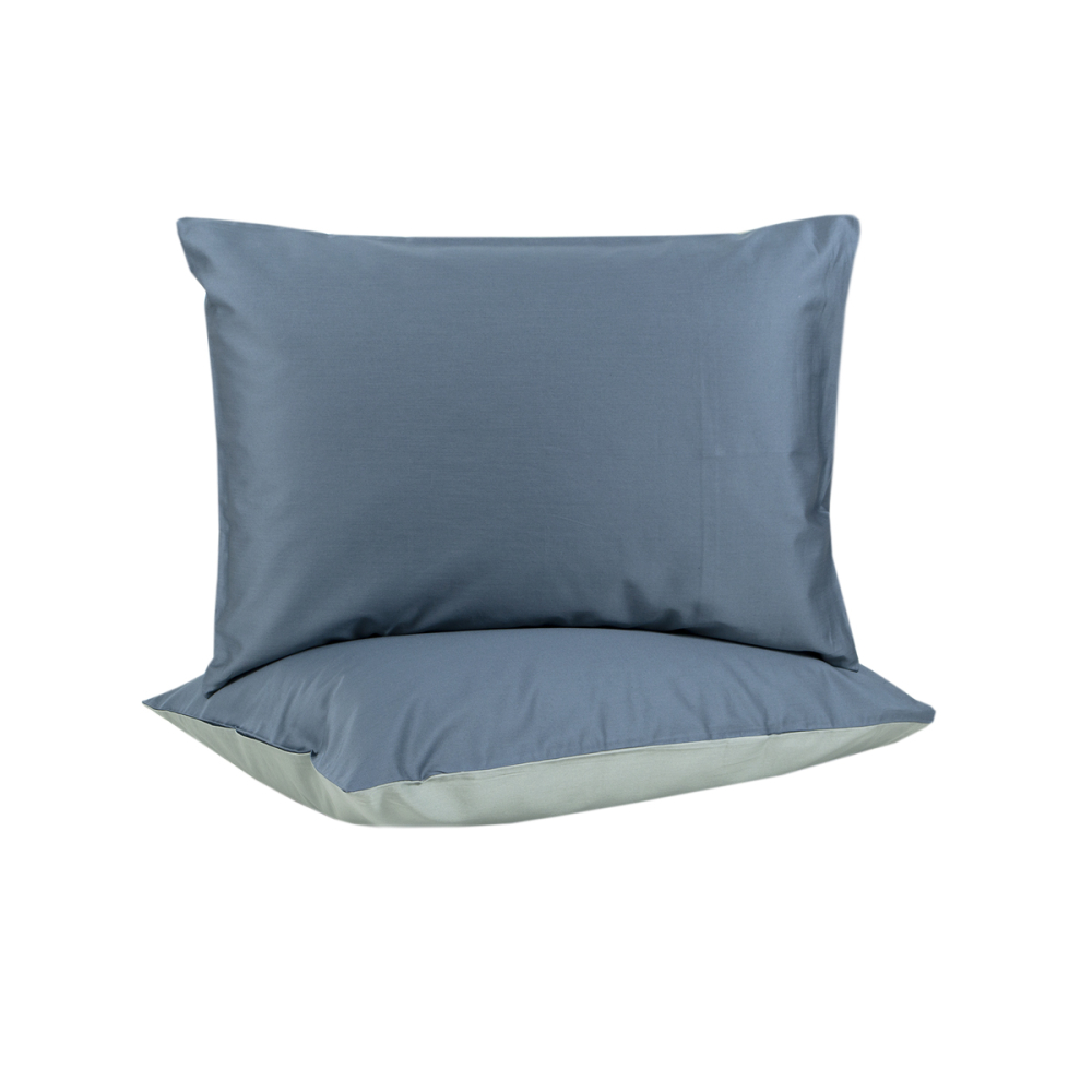 Наволочки сатин premium 300ТС Lotus Home - Florida деним 50*70 (2 шт)