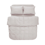 Постільна білизна Lotus Home Washed cotton - Kansas бежевий євро