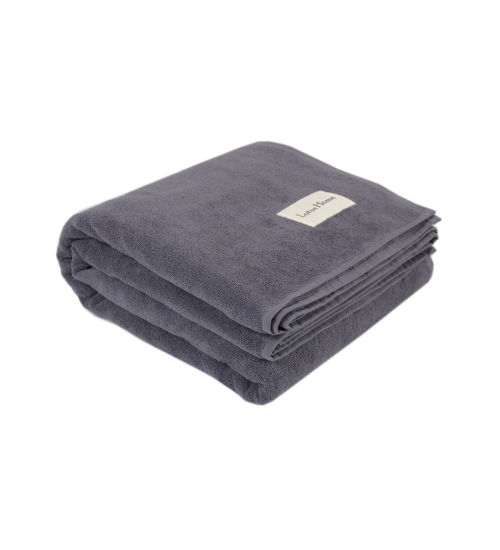 Покривало (простирадло) Lotus Home - Premium Microcotton Antrasit 160*210