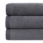 Набір рушників Lotus Home Готель Premium - Microcotton Antrasit 30*50 550 г/м² (3 од.)