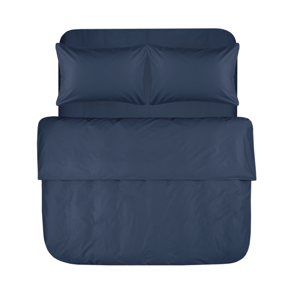 Пододеяльник с наволочками Penelope - Pure lacivert синий 200*220+50*70 (2)