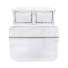Пододеяльник с наволочками Penelope - Harmony beige бежевый 240*220+50*70 (2)
