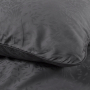 Підковдра з наволочками Penelope - Plume anthracite антрацит 200*220+50*70 (2)