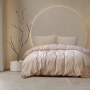 Постельное белье Lotus Home Washed cotton - Kansas песочный евро