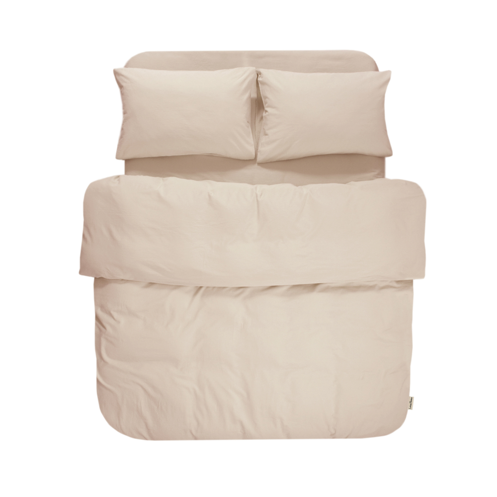 Постельное белье Lotus Home Washed cotton - Kansas песочный евро