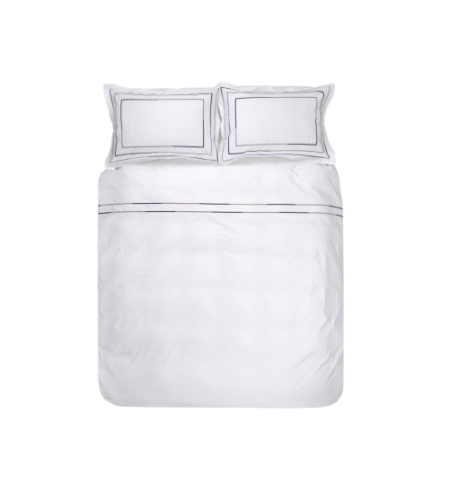 Пододеяльник с наволочками Penelope - Trio white белый 240*220+50*70 (2)