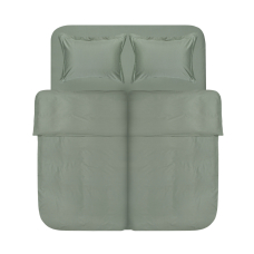 Постельное белье сатин Lotus Home - Dakota Modern оливковый семейный