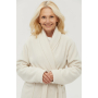 Халат unisex Lotus Home - Bold New Microcotton off white махровий L