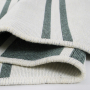 Килим Lotus Home - Infinity Stripe оливковий двосторонній 80*150