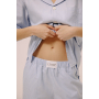Піжама unisex Lotus Home - City Shorts блакитний L