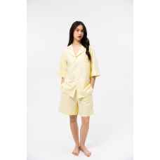 Пижама unisex Lotus Home - City Shorts желтый M