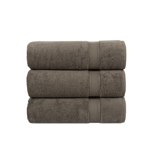 Рушник махровий Lotus Home - Grand soft twist brown коричневий 50*90