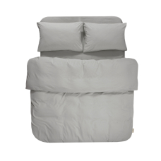 Постельное белье Lotus Home Washed cotton - Kansas серый евро