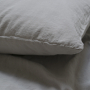 Постельное белье Lotus Home Washed cotton - Kansas серый евро