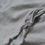 Постельное белье Lotus Home Washed cotton - Kansas серый евро