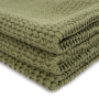 Набор полотенец Lotus Home - Rius olive оливковый 30*50 (3 шт.)