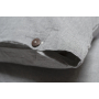 Простирадло з наволочками Lotus Home Washed Cotton - Antracite 260*280