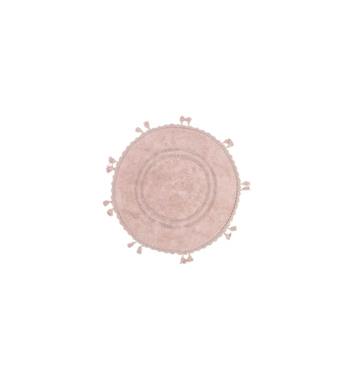 Коврик Irya - Olivid rose розовый 100*100