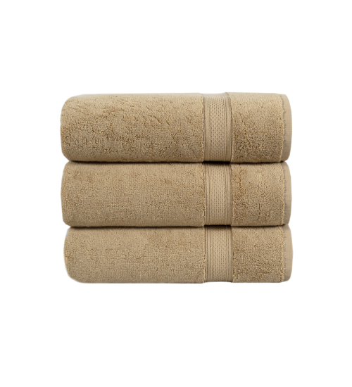 Рушник махровий Lotus Home - Grand soft twist cappuccino капучино 50*90