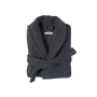 Халат unisex Lotus Home - Bold New Microcotton antrasit махровий L