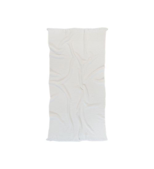 Полотенце Lotus Home - Rius off white молочный 90*170