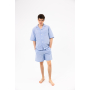 Піжама unisex Lotus Home - City Shorts блакитний XS