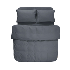 Постільна білизна Lotus Home Washed cotton - Kansas антрацит євро