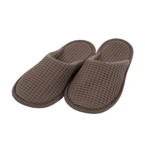 Капці Lotus Home - Waffle brown коричневий