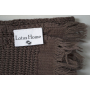 Рушник Lotus Home - Rius dark brown темно-коричневий 90*170