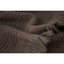 Рушник Lotus Home - Rius dark brown темно-коричневий 90*170