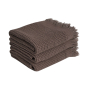 Рушник Lotus Home - Rius dark brown темно-коричневий 90*170