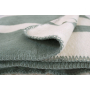 Плед Lotus Home - Infinity Stripe зелений 200*220
