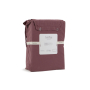 Постельное белье Lotus Home Washed cotton - Kansas бургунди евро