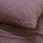 Постельное белье Lotus Home Washed cotton - Kansas бургунди евро