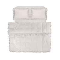 Постельное белье Lotus Home Washed cotton - Kansas fly бежевый евро