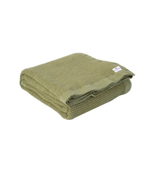Покривало Lotus Home - Rius olive оливковий 240*260