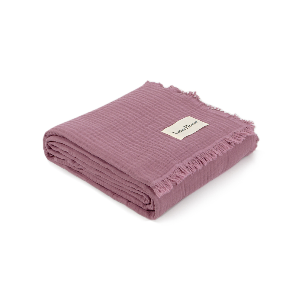 Покрывало Lotus Home - Napa muslin lilac 200*220