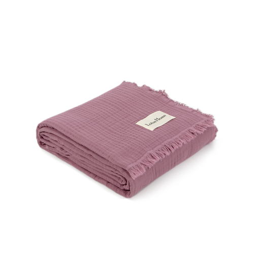 Покрывало Lotus Home - Napa muslin lilac 200*220