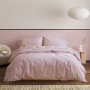 Постельное белье Lotus Home - Premium Percale Stripe розовый евро