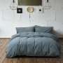 Постельное белье Lotus Home Washed cotton - Kansas деним евро