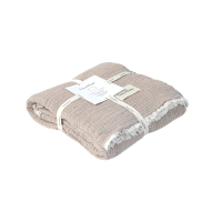 Покрывало Lotus Home - Larna muslin beige 160*200