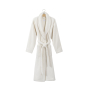 Халат unisex Lotus Home - Bold New Microcotton off white махровий 2XL