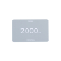 Подарочный сертификат 2000 грн Original